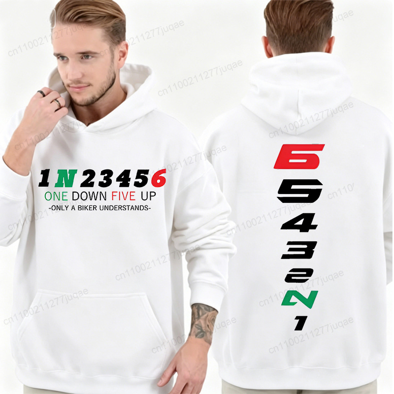 Motorcycle Gear Hoodie - Mannen Vrouwen Hoodie Outdoor Street Casual
