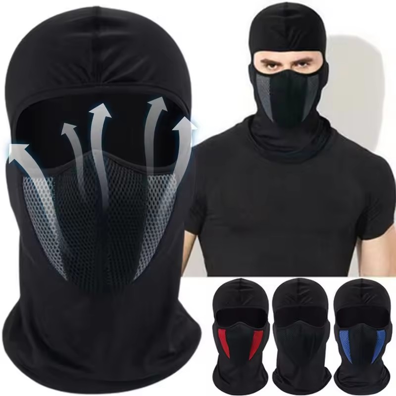 Neck Warmer Balaclava - Volgelaatsmasker Fietsen Winddicht Hoofddeksel Motorfiets Bivakmuts