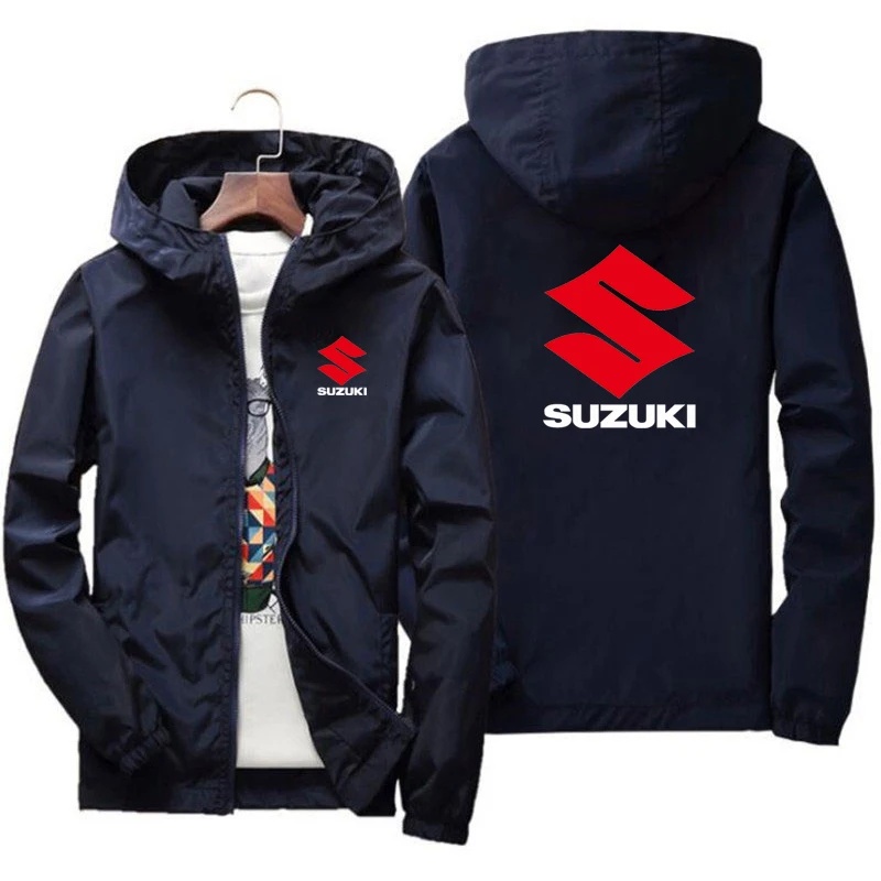 Motorcycle Gear Hoodie - Suzuki Youth Koreaanse versie Dunne windjack