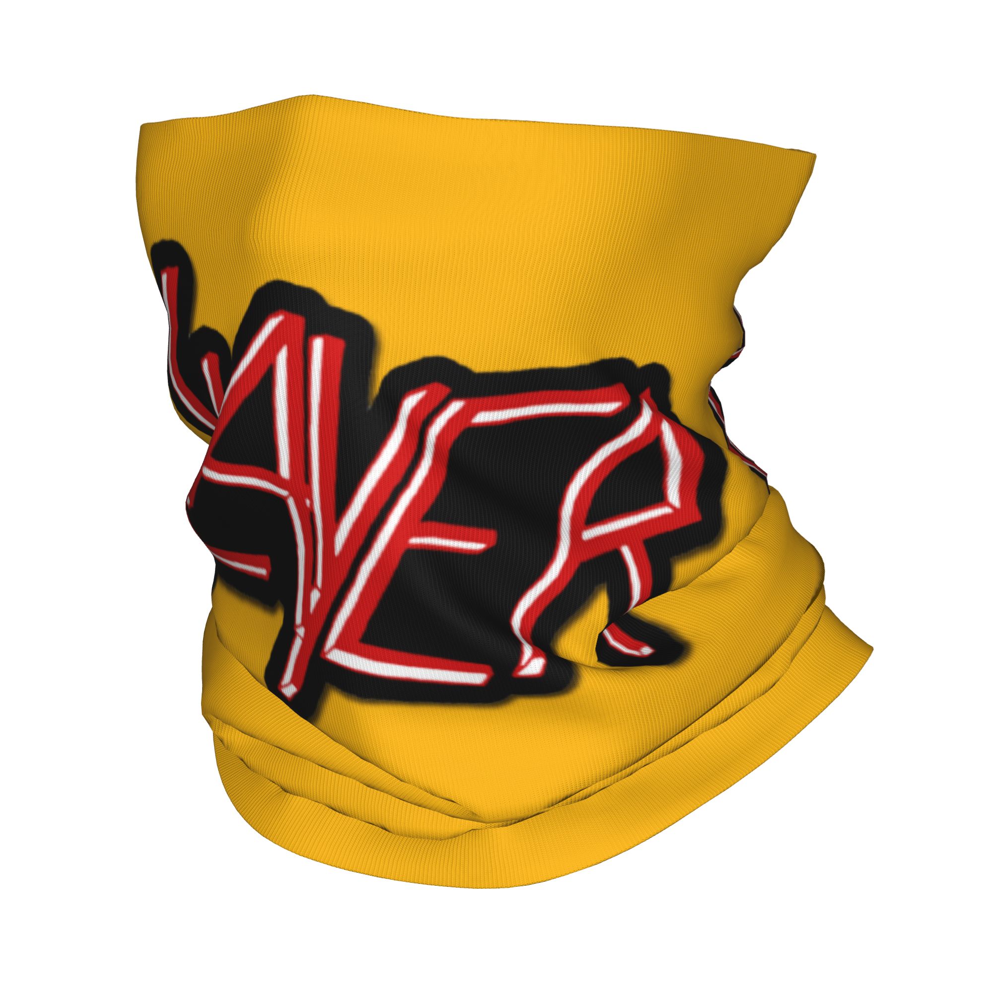 Neck Warmer Balaclava - Custom Heavy Metal Slayers Letter Bandana
