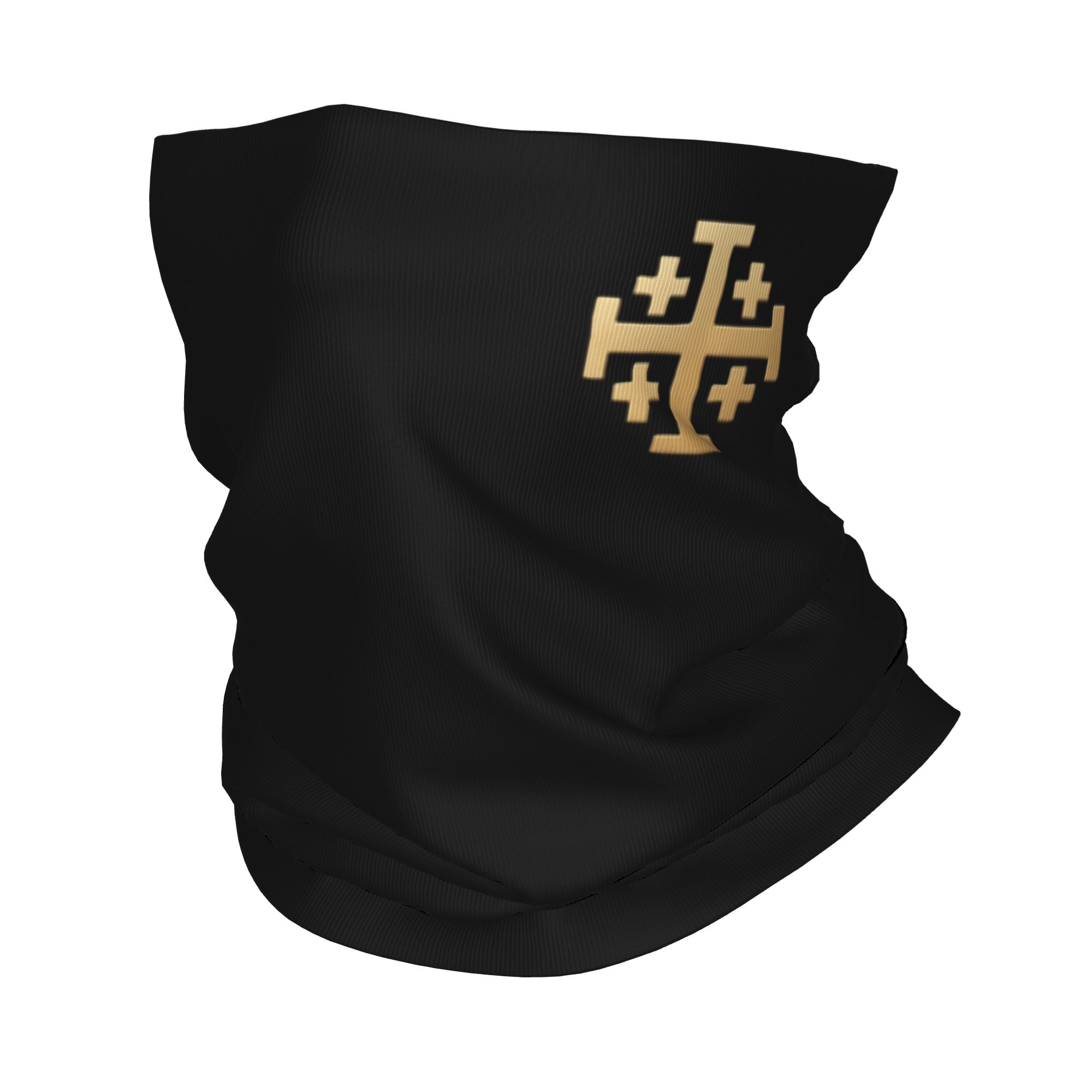 Neck Warmer Balaclava - Ridder Jeruzalem Kruis Christelijke Bandana Nekbedekking
