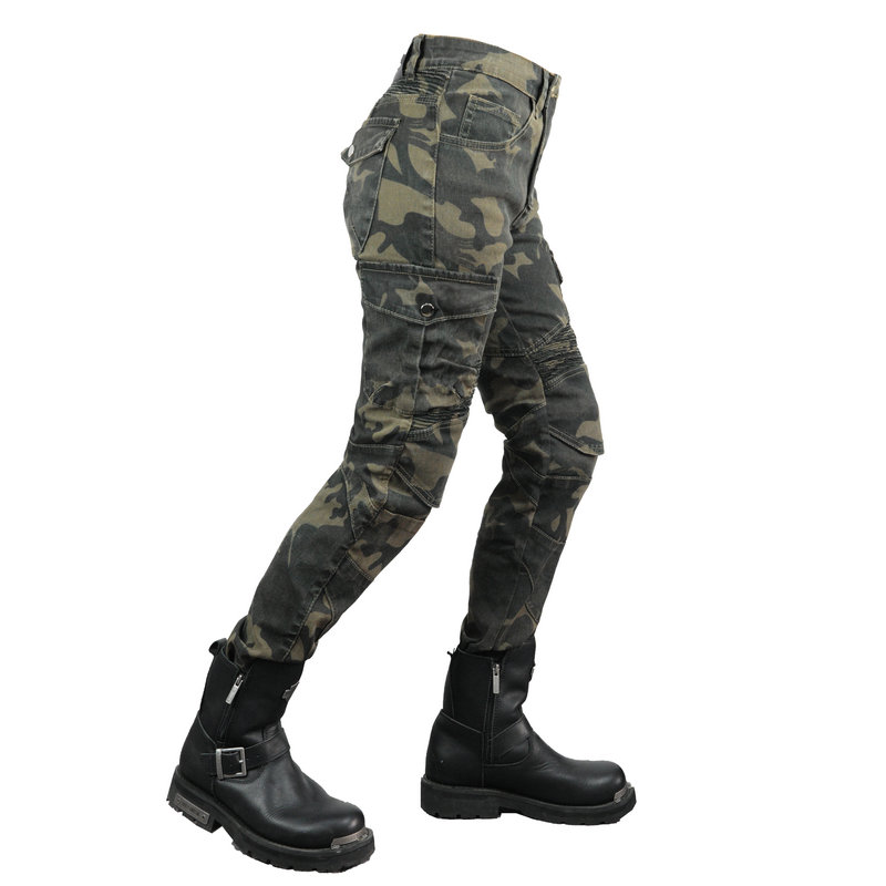 Dames Jeans Camouflage Motorbr - Motorcycle Gear Testing recensie en prijs