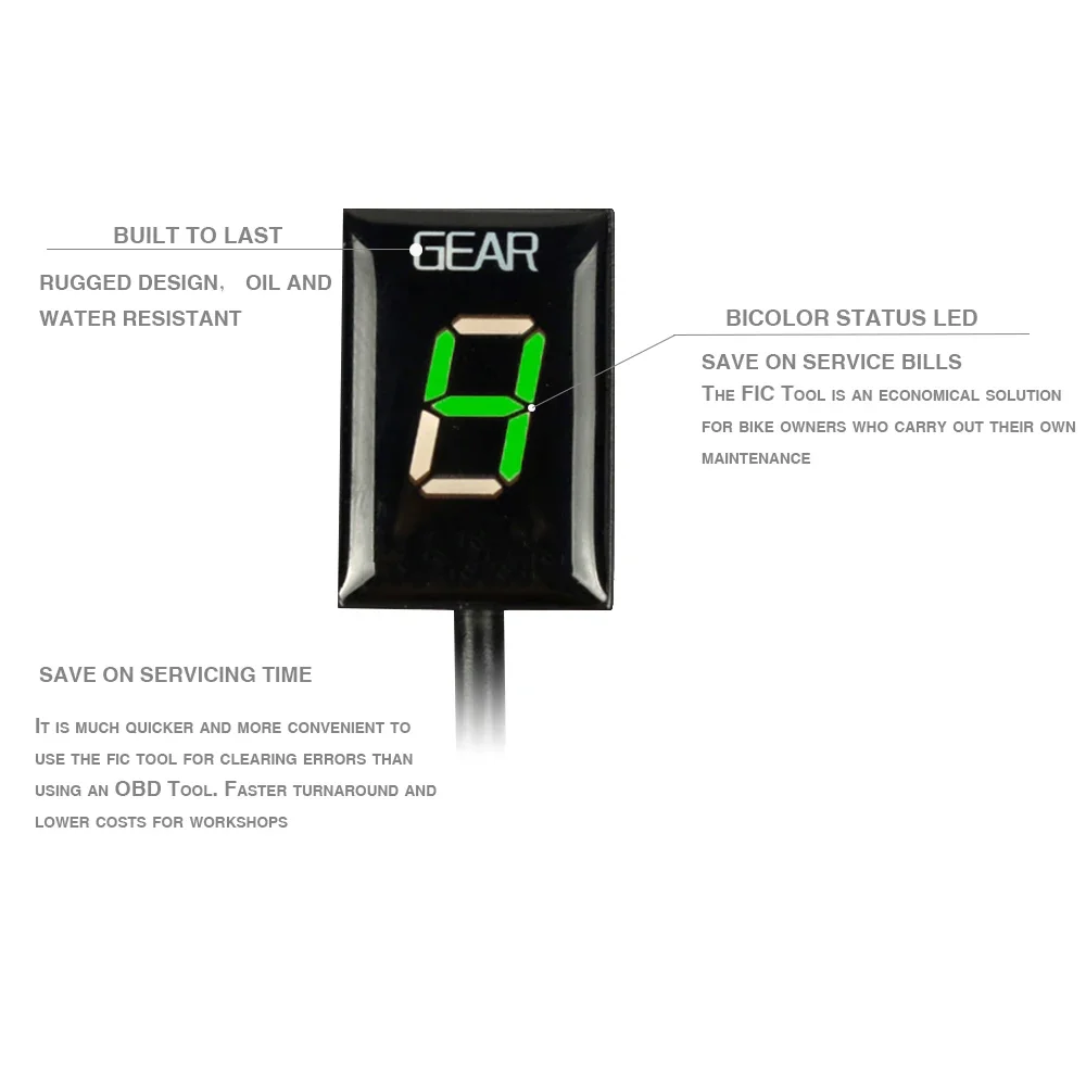 Voor Suzuki Boulevard C50 M50  - Gear Indicator Display recensie en prijs