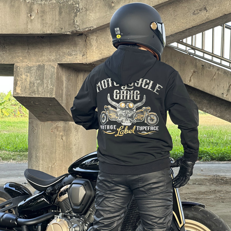 LOONG BIKER Heren Dames Motorh - Motorcycle Gear Hoodie recensie en prijs