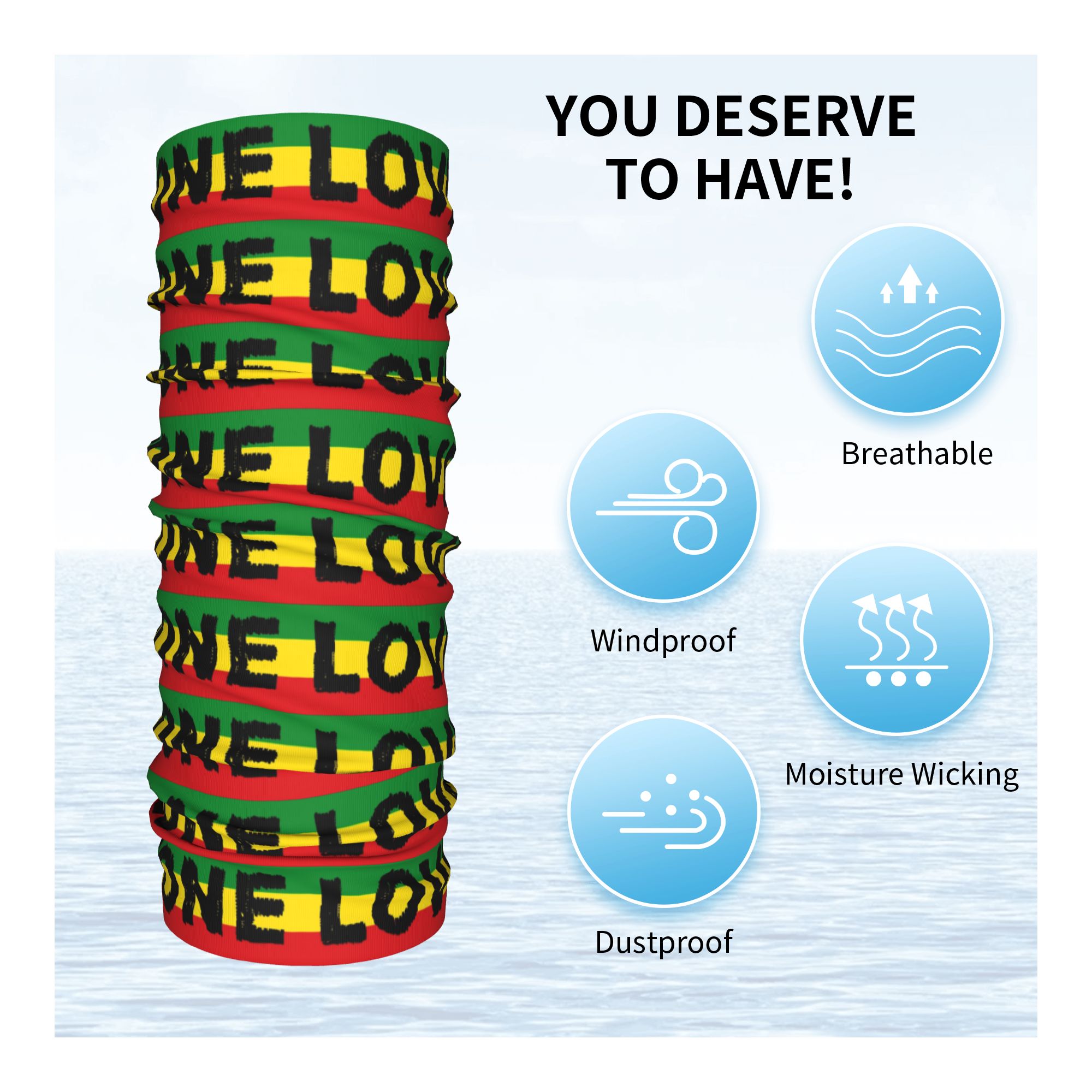 Aangepaste Jamaica Rasta Vlag  - Neck Warmer Balaclava recensie en prijs