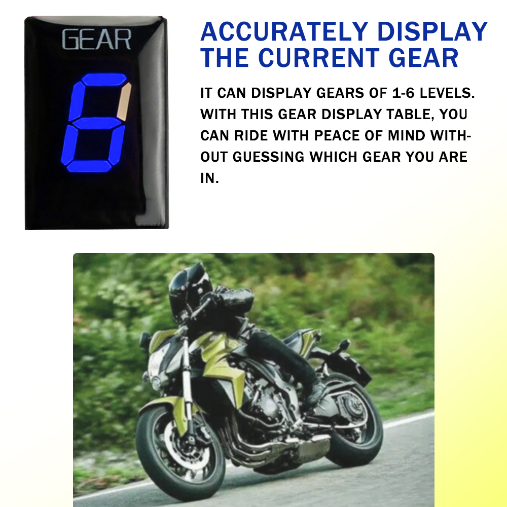 Motorfiets Accessoires Gear In - Gear Indicator Display recensie en prijs