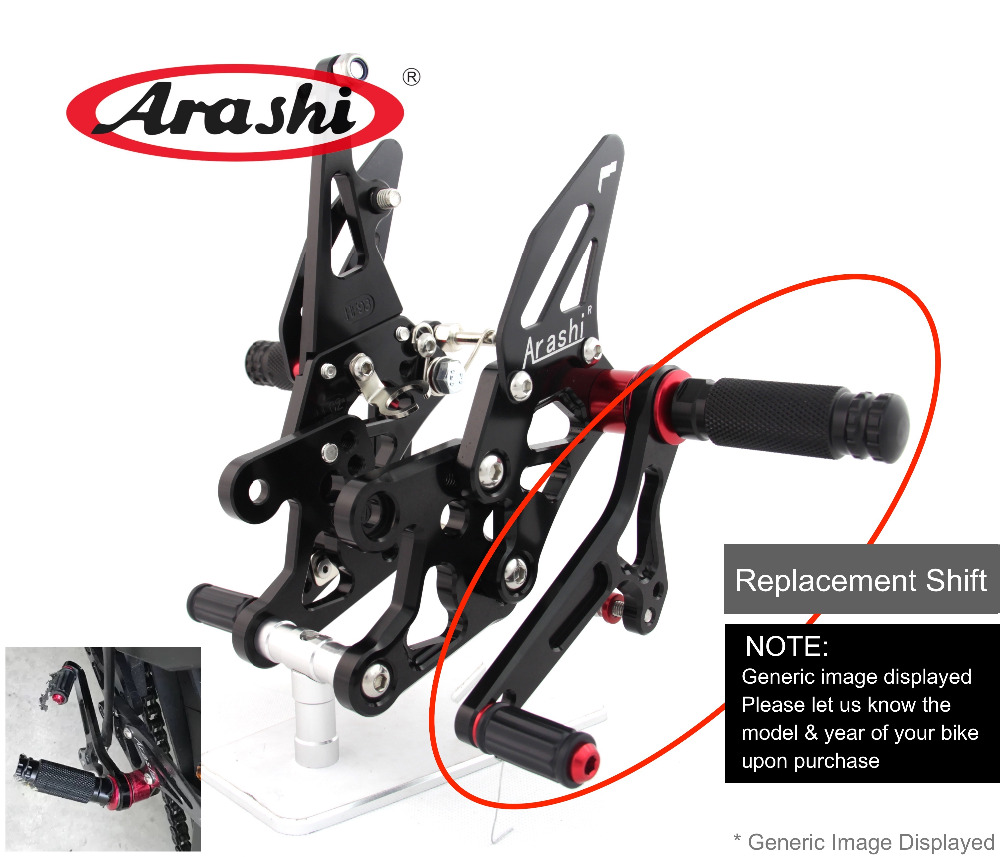 Arashi Verstelbare Rearsets Ve - Motorcycle Gear Brand recensie en prijs