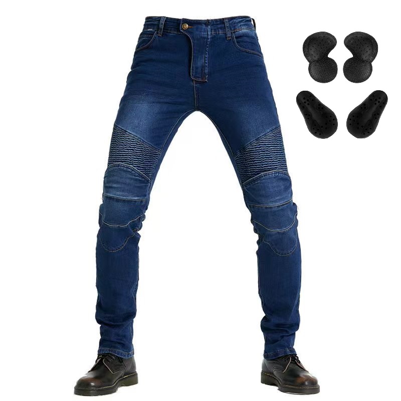 Herenjeans met borduurwerk, mo - Motorcycle Gear Testing recensie en prijs