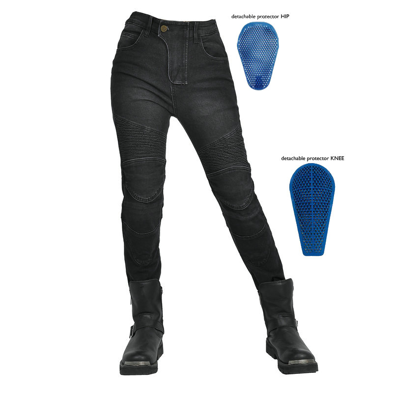 Dames Jeans Borduren Motorbroe - Motorcycle Gear Testing recensie en prijs