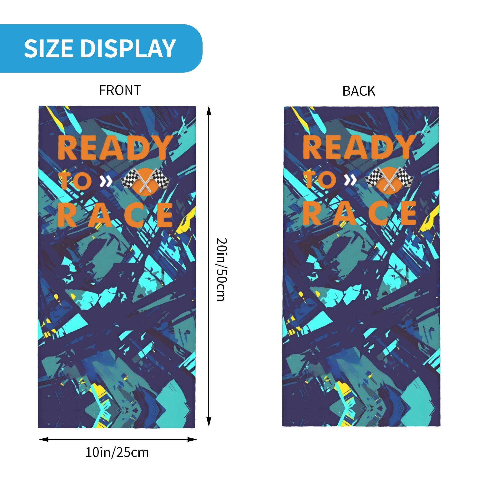 Custom Ready To Race Logo Band - Neck Warmer Balaclava recensie en prijs